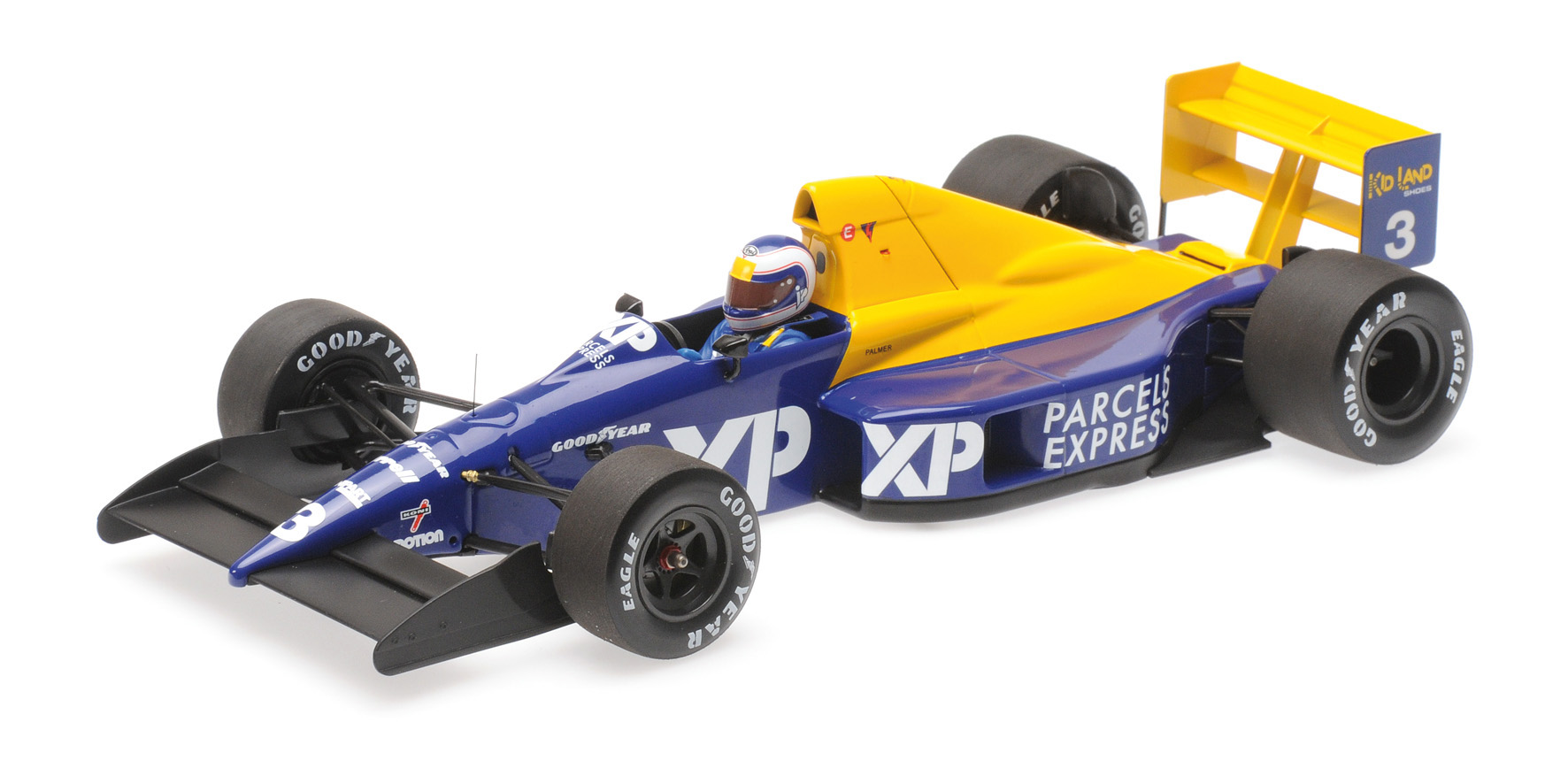 Minichamps - TYRRELL FORD 018 - JONATHAN PALMER - FRENCH GP 1989 Minichamps - TYRRELL FORD 018 - JONATHAN PALMER - FRENCH GP 1989