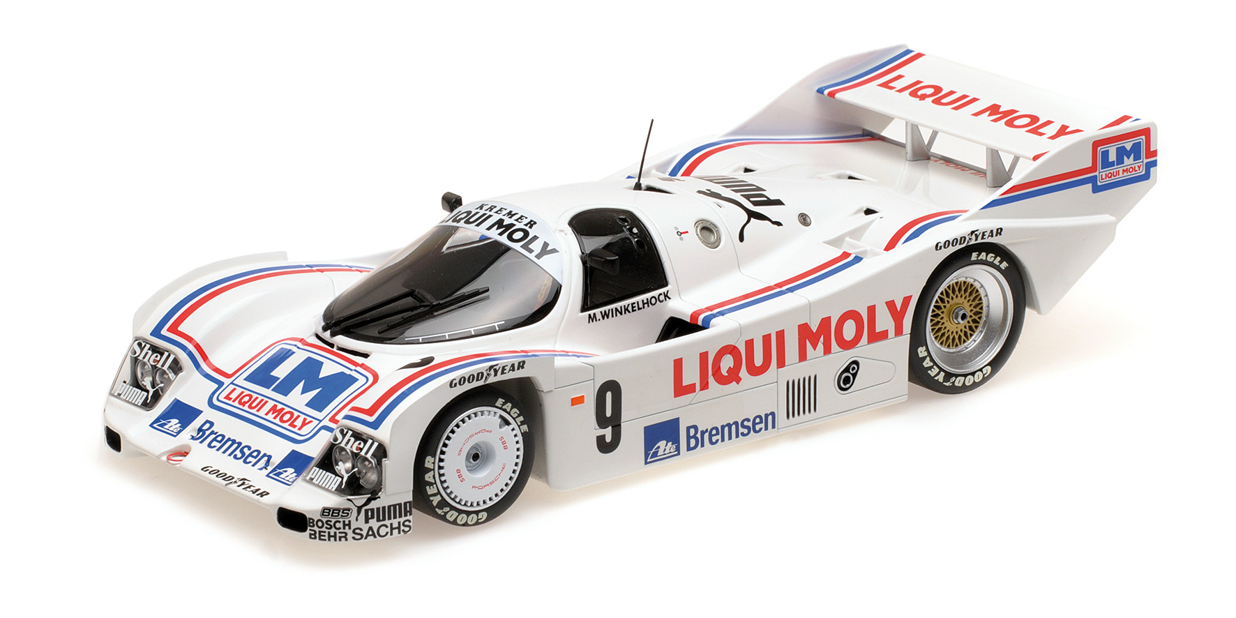 Minichamps - PORSCHE 962C - PORSCHE KREMER RACING - MANFRED WINKELHOCK - Minichamps - PORSCHE 962C - PORSCHE KREMER RACING - MANFRED WINKELHOCK -