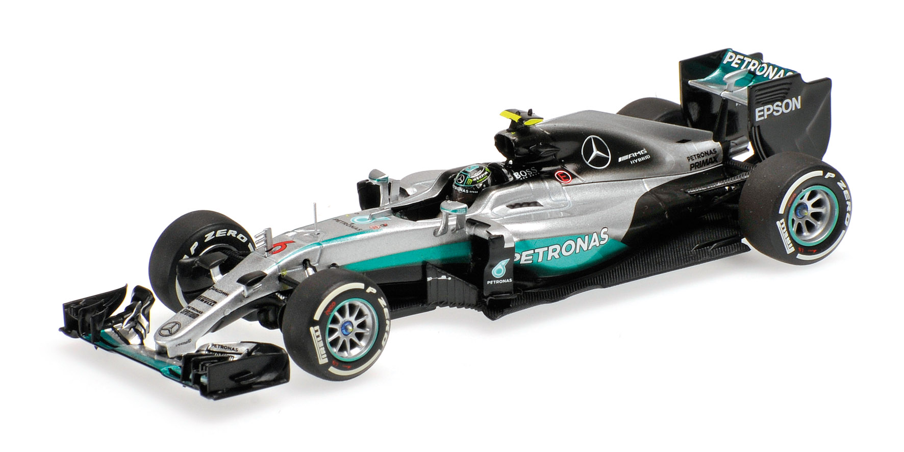 Minichamps - MERCEDES AMG PETRONAS FORMULA ONE TEAM F1 W07 HYBRID - NICO Minichamps - MERCEDES AMG PETRONAS FORMULA ONE TEAM F1 W07 HYBRID - NICO
