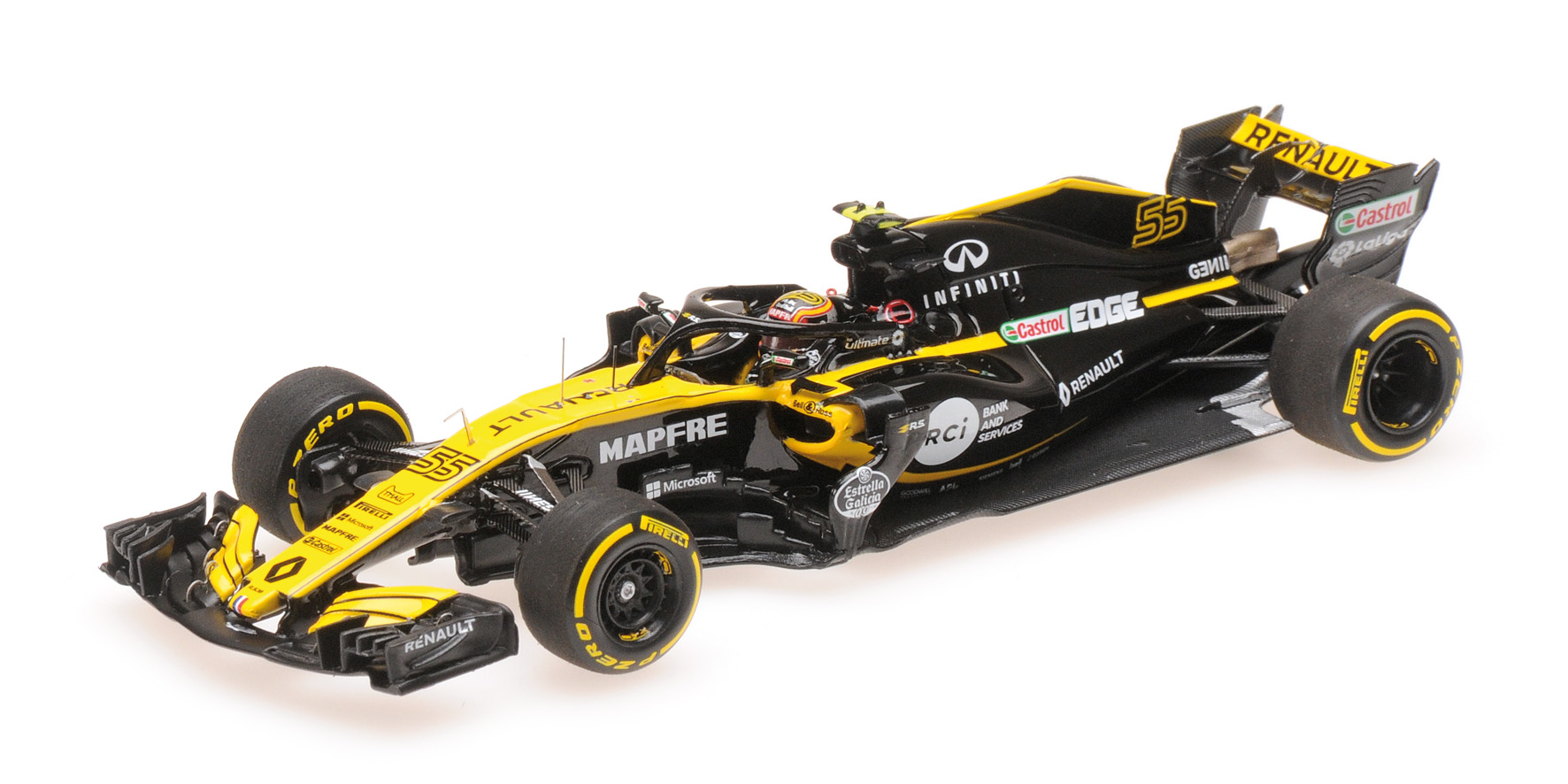 Minichamps - RENAULT SPORT FORMULA ONE TEAM RS18 - CARLOS SAINZ JR. - 201 Minichamps - RENAULT SPORT FORMULA ONE TEAM RS18 - CARLOS SAINZ JR. - 201
