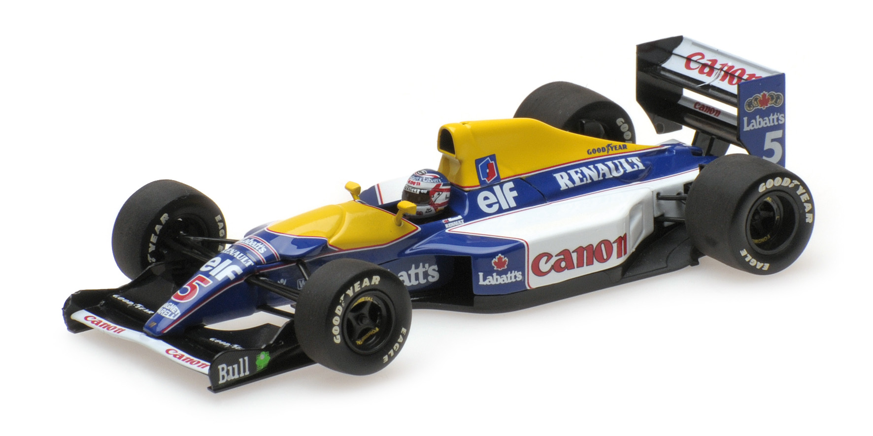 Minichamps - WILLIAMS RENAULT FW14B - NIGEL MANSELL - WORLD CHAMPION 1992 Minichamps - WILLIAMS RENAULT FW14B - NIGEL MANSELL - WORLD CHAMPION 1992