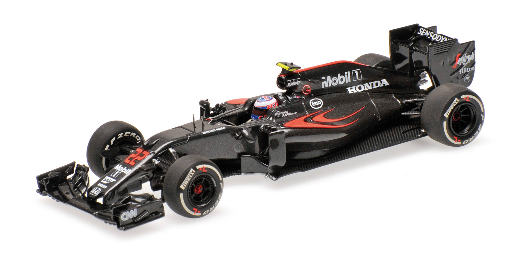 Minichamps - MCLAREN HONDA MP4-31 - JENSON BUTTON - 2016 Minichamps - MCLAREN HONDA MP4-31 - JENSON BUTTON - 2016