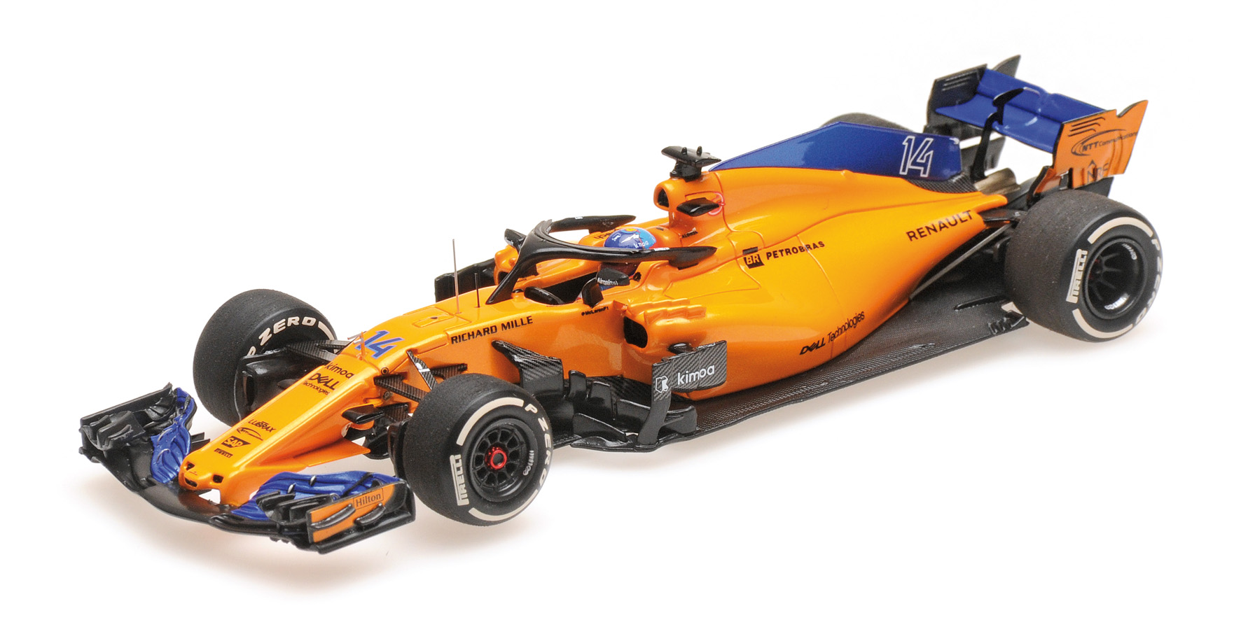 Minichamps - MCLAREN RENAULT MCL33 - FERNANDO ALONSO - 2018 Minichamps - MCLAREN RENAULT MCL33 - FERNANDO ALONSO - 2018