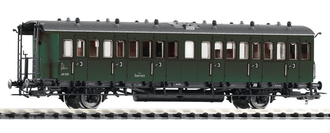 Piko - Oldalfellépős személykocsi C 48 020 3.osztály BBÖ III Piko - Oldalfellépős személykocsi C 48 020 3.osztály BBÖ III