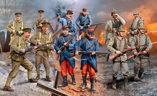 Revell - Set WWI German/British/French Revell - Set WWI German/British/French