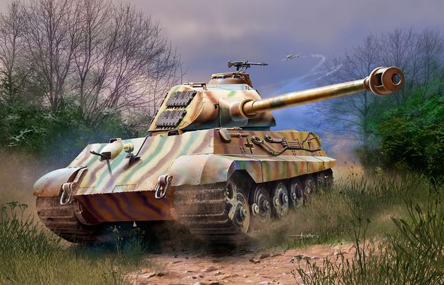 Revell - Tiger II Ausfő B (Porsche Prot Revell - Tiger II Ausfő B (Porsche Prot