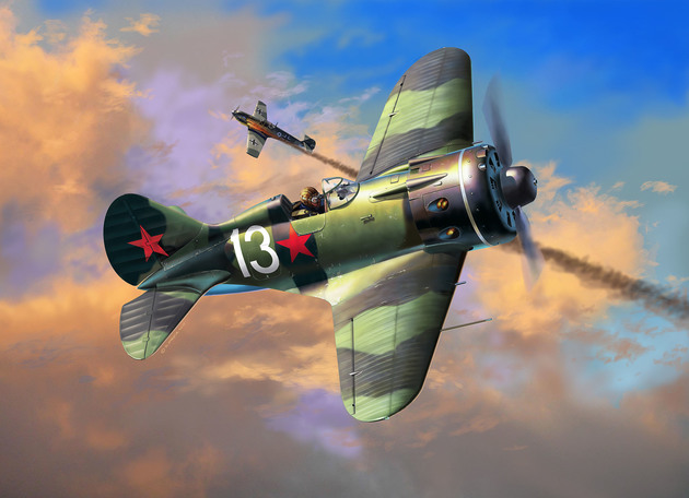 Revell - POLIKARPOV I-16 RATA Revell - POLIKARPOV I-16 RATA