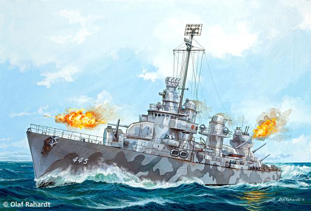 Revell - U.S.S. Fletcher (DD-445) Revell - U.S.S. Fletcher (DD-445)
