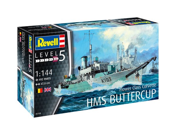 Revell - Flower Class Corvette HMS Buttercup Revell - Flower Class Corvette HMS Buttercup