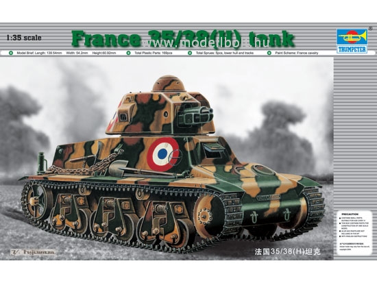 Trumpeter - France 35/38(H) tank Trumpeter - France 35/38(H) tank