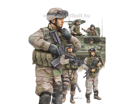 Trumpeter - Modern U.S. Army Armor Crewman & Infantr Trumpeter - Modern U.S. Army Armor Crewman & Infantr