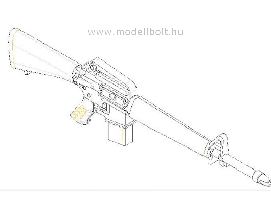 Trumpeter - AR15/M16/M4 FAMILY-M16A1 (6 units) Trumpeter - AR15/M16/M4 FAMILY-M16A1 (6 units)