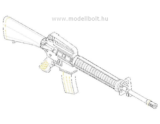 Trumpeter - AR15/M16/M4 FAMILY-M16A2 (6 units) Trumpeter - AR15/M16/M4 FAMILY-M16A2 (6 units)