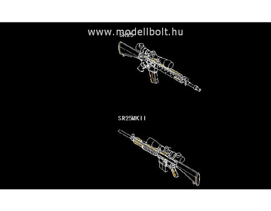 Trumpeter - AR-15/M16/M4 Family SR25 Trumpeter - AR-15/M16/M4 Family SR25