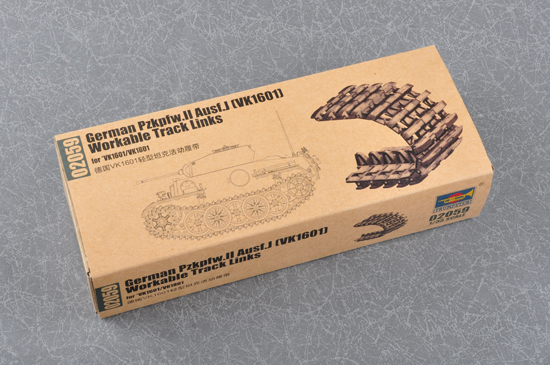 Trumpeter - German Pzkpfw.IIAusf.J(VK1601)Workable T Trumpeter - German Pzkpfw.IIAusf.J(VK1601)Workable T