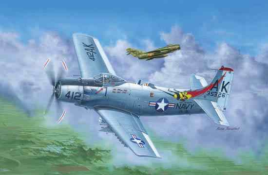 Trumpeter - A-1H AD-6 Skyraider Trumpeter - A-1H AD-6 Skyraider