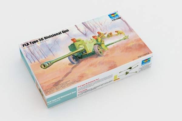 Trumpeter - Chinese Type 56 Divisional Gun Trumpeter - Chinese Type 56 Divisional Gun