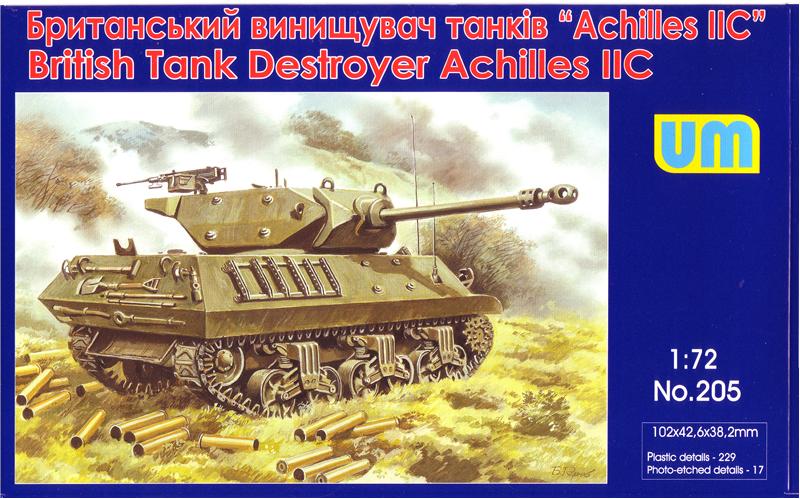 Unimodels - Achilles IIC British tank destroyer Unimodels - Achilles IIC British tank destroyer