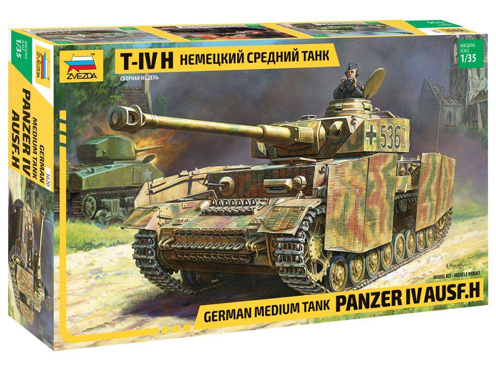 Zvezda - PANZER IV AUSF.H Zvezda - PANZER IV AUSF.H