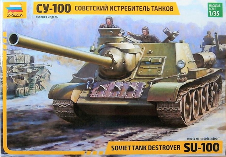 Zvezda - SOVIET S.P. GUN SU-100 Zvezda - SOVIET S.P. GUN SU-100
